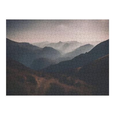 1000 Piece Puzzle for Adults Beautiful Mountains Landscape in The Morning Light Puzzles Teens Fun Educational Games for Family Game Night Christmas