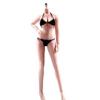 1/12 Scale Female Action Figure Body, 6 inches Miniature Seamless Slender Female Body, Realistic Soft Flexible Girl Figure Model - Detachable 5 Pairs of Hands & 2 Pairs of Feet Shapes (Pale Skin) view 2