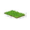 Kisangel Artificial Flower Clusters Miniature Grass for Model Train Landscapes Realistic Simulation Vegetation for Railway Scenery Green Grass Cluster view 2