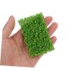 Kisangel Artificial Flower Clusters Miniature Grass for Model Train Landscapes Realistic Simulation Vegetation for Railway Scenery Green Grass Cluster view 4