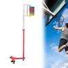 Vertical Jump Tester EquipmentVertical Leap Measurer,Vertical Jump Trainer with Wheels Vertical Jump Measurement Test Stick Pole Tool Volleyball Spike Physical Trainer for Home Kindergarten view 1