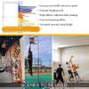 Vertical Jump Tester EquipmentVertical Leap Measurer,Vertical Jump Trainer with Wheels Vertical Jump Measurement Test Stick Pole Tool Volleyball Spike Physical Trainer for Home Kindergarten view 2