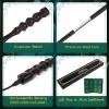 CaptainWiz Light Up Magic Wizard Wand with White Lighting Rechargeable Illuminating Witch Sorcerer Wand for Kids Cosplay Collection, Grace view 2