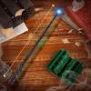 CaptainWiz Light Up Magic Wizard Wand with White Lighting Rechargeable Illuminating Witch Sorcerer Wand for Kids Cosplay Collection, Grace view 3