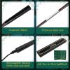 CaptainWiz Light Up Magic Wizard Wand with White Lighting Rechargeable Illuminating Witch Sorcerer Wand for Kids Cosplay Collection, Legacy view 2