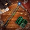 CaptainWiz Light Up Magic Wizard Wand with White Lighting Rechargeable Illuminating Witch Sorcerer Wand for Kids Cosplay Collection, Legacy view 3