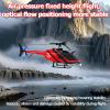 C138 1/33 Scale 206 Bell RC Helicopter for Adults - Optical Flow Positioning, 2.4G 6CH, 6-Axis Gyro, Altitude Hold, Heli Single Rotor, 10-12min Flight, Easy Control for Beginners (4 Batteries) view 3