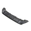 Real Carbon Fiber CF Rear Bumper Diffuser Lip Cover Bodykit Spoiler Compatible For Lexus RC200t RC300 RC350 F-Sport 2015-2018 2016 2017 view 1