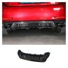 Real Carbon Fiber CF Rear Bumper Diffuser Lip Cover Bodykit Spoiler Compatible For Lexus RC200t RC300 RC350 F-Sport 2015-2018 2016 2017 view 2