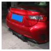 Real Carbon Fiber CF Rear Bumper Diffuser Lip Cover Bodykit Spoiler Compatible For Lexus RC200t RC300 RC350 F-Sport 2015-2018 2016 2017 view 3