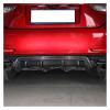 Real Carbon Fiber CF Rear Bumper Diffuser Lip Cover Bodykit Spoiler Compatible For Lexus RC200t RC300 RC350 F-Sport 2015-2018 2016 2017 view 4