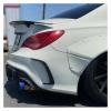 Compatible For-CLA W117 Spoiler CLA180 CLA200 250 CLA260 CLA45 2014-2018 RT Style Carbon Fiber Rear Trunk Lip Spoiler Wing(Carbon fibre) view 4