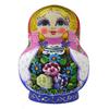 PXIWDAN Nesting Doll Nesting Doll Set of 10 Pieces Traditonal Matryoshka Wishing Dolls Toy Christmas Birthday Gift Home Decor Stacking Doll view 1