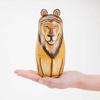 PXIWDAN Nesting Doll 5 Pieces Set Nesting Dolls Matryoshka Hand Painted Lion Animal Wooden Nesting Dolls Matryoshka Toy Stacking Doll view 2