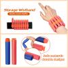 Kasebro 4 Pack Blaster Set for Kids Ages 5+ | 80 Foam Darts & 4 Wrist Bands | Team Battle Toy Gift - Christmas Birthday Easter Party view 3