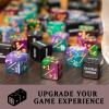 48 Pieces MTG Dice Abilities Keywords Counters Dice Set - Magic The Gathering Counters Bulk Creature Stats Abilities Tokens with 2 Dice Bags for MTG TCG Card Games Accessories view 4