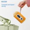 21 Levels Baby Bottle Warmer USB Powered LED Display Portable Insulation Cover for Outdoor Travel PU Leather Plush Knitted Cotton and Silicone Various Sizes of Bottles (Yellow) view 2