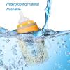 21 Levels Baby Bottle Warmer USB Powered LED Display Portable Insulation Cover for Outdoor Travel PU Leather Plush Knitted Cotton and Silicone Various Sizes of Bottles (Yellow) view 3