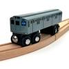 Munipals MP01_11AA Wooden Subway Train Car NYC R1 AA 8 Ave Local AA Train view 4