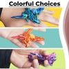 AUMEILLER 4Pcs 3D Printed Dragon,Mystery Crystal Dragon Egg, Dinosaur in Eggs,Christmas Stocking Stuffers for Kids view 4