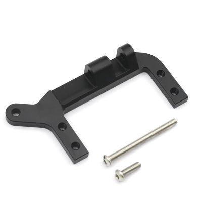 MIXVZARF RC Upgrade Accessories for Traxxas for TRX4 1/10 Servo On Axle Mount SOA Mount 4-Link Suspension Metal RC Crawler Car Upgrade Parts Accessories(Black)