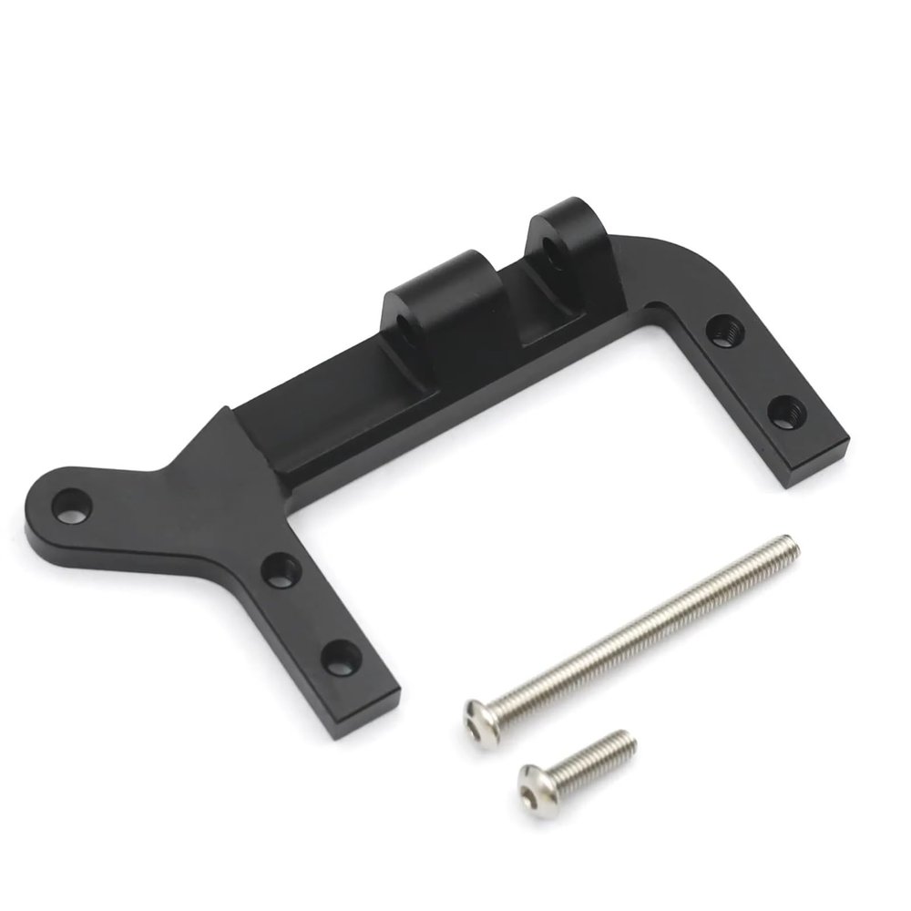 MIXVZARF RC Upgrade Accessories for Traxxas for TRX4 1/10 Servo On Axle Mount SOA Mount 4-Link Suspension Metal RC Crawler Car Upgrade Parts Accessories(Black)