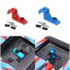 MIXVZARF RC Upgrade Accessories for MJX for Hyper Go H16 16208 1/16 Metal Body Clip Retainer Shell Fixing Buckle Lock RC Car Upgrade Parts Accessories(Blue) view 2