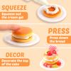 12 Making Miniature Food, Mini Dessert Cup Making Craft Set, DIY Mini Food, NOT Edible, Birthday Idea for Kids Age 6+, Fun Party Gift(Mini food1) view 3