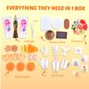 12 Making Miniature Food, Mini Dessert Cup Making Craft Set, DIY Mini Food, NOT Edible, Birthday Idea for Kids Age 6+, Fun Party Gift(Mini food1) view 4