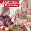 Christmas Mini Food Craft Kits, Making Miniature Food and Mini Dessert Cup Craft Set, DIY Replica Food Fun for Kids Age 6+, NOT Edible (Christmas) view 2