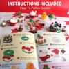Christmas Mini Food Craft Kits, Making Miniature Food and Mini Dessert Cup Craft Set, DIY Replica Food Fun for Kids Age 6+, NOT Edible (Christmas) view 4