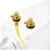 Husk Masida 500CC RC Fuel Tank  Transparent Gasoline Bottle for Nitro/Gas RC Airplanes  Leakproof Plastic with Brass Fittings, Tubing & Accessories view 1