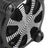 RC Car Motor Heatsink with Thermal Sensor, 540 550 3650 3660 Cooling Fan for Traxxas Hsp Redcat Tamiya (Black) view 3
