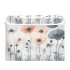 Kigai Poppy Flowers Boxes with Lid and Handles Large Collapsible Fabric Storage Basket Shelf Closet Organizer Bin for Home Office Nursery Room view 1