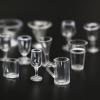 14 Pcs Dollhouse Accessories Miniature Mini Wine Glass Water Glass Photo Prop Model view 3