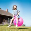 EVERICH TOY Hopper Ball, Pink Butterfly Hopping Toys for Kids, 18 Inch Bouncy Ball with Handle, Indoor Outdoor Inflatable Hoppity Hop Toy for Girls Boys Gift with Free Pump view 3