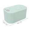 10W Wet Wipes Heater, 20x12.8cm/7.9x5.0in Household Wet Wipes Heating Box Intelligent Constant Temperature Baby Tissue Warmer for Home Use (Green) view 2