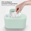 10W Wet Wipes Heater, 20x12.8cm/7.9x5.0in Household Wet Wipes Heating Box Intelligent Constant Temperature Baby Tissue Warmer for Home Use (Green) view 3