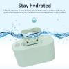 10W Wet Wipes Heater, 20x12.8cm/7.9x5.0in Household Wet Wipes Heating Box Intelligent Constant Temperature Baby Tissue Warmer for Home Use (Green) view 4