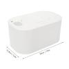 10W Wet Wipes Heater, 20x12.8cm/7.9x5.0in Household Wet Wipes Heating Box Intelligent Constant Temperature Baby Tissue Warmer for Home Use (White) view 2