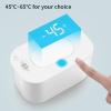 10W Wet Wipes Heater, 20x12.8cm/7.9x5.0in Household Wet Wipes Heating Box Intelligent Constant Temperature Baby Tissue Warmer for Home Use (White) view 3