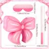 Adecortalk Pink Bow Pinata Birthday Decorations for Kids Pink Bow Pinata with Bat Stick Blindfold for Girls Princess Theme Birthday Bridal Baby Shower Party Supplies (15.75x12.60x3.15 Inches) view 2