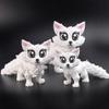 3D Printed Fox,3D Printed Animals Fidget Toys,Decor for Stress Relief,Adults Fidget Toys for Autism ADHD,Cute Fox Desktop Pet Decoration (Large) view 3
