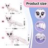 3D Printed Fox,3D Printed Animals Fidget Toys,Decor for Stress Relief,Adults Fidget Toys for Autism ADHD,Cute Fox Desktop Pet Decoration (Large) view 4