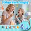 Frozen Toys for Girls Mini Karaoke Machine for Kids Princess Toys 3 4 5 6 7 8 9 10 Year Old Girl Birthday Gifts Kids Toys Toddler Wireless Microphones view 2