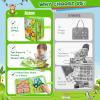 Busy Book for Toddlers 1-3: Busy Board for 1 Year Old Montessori Toys, Quiet Books Toddler Activity Board, Educational Sensory Toys Birthday Gift for Girls Boys, Travel Toy for Toddlers 2-4 Plane Car view 2