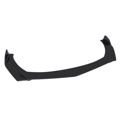 Compatible for Lexus RC F RC300 350 2014-2018 Car Front Bumper Lip Body Kit Canard Lip Diffuser Spoiler Scratch Auto Parts Black(Gloss Black)