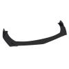 Compatible for Lexus RC F RC300 350 2014-2018 Car Front Bumper Lip Body Kit Canard Lip Diffuser Spoiler Scratch Auto Parts Black(Gloss Black) view 1