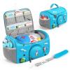 Carrying Case Compatible with Little Tikes for Story Dream Machine Books Starter Set, Portable Storage Bag with Handle and Shoulder Strap for Storytime, Storybook, Character Accessories (Blue) view 1