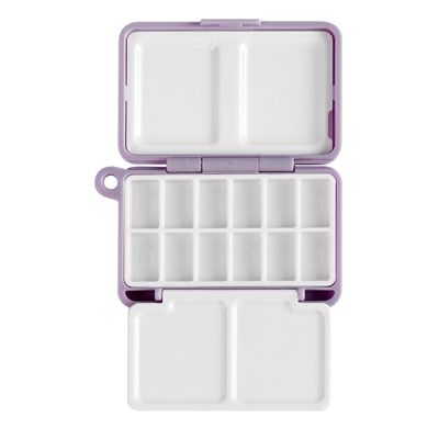RYUJNDK Watercolour Paint Box Folding Paint Storage Case Portable Travel Paint Watercolor Paint Mixing Tray For Oil Acrylics Painting